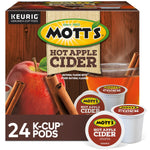 Mott's Hot Apple Cider, Keurig K-Cup Pods, 24/Box (386040)