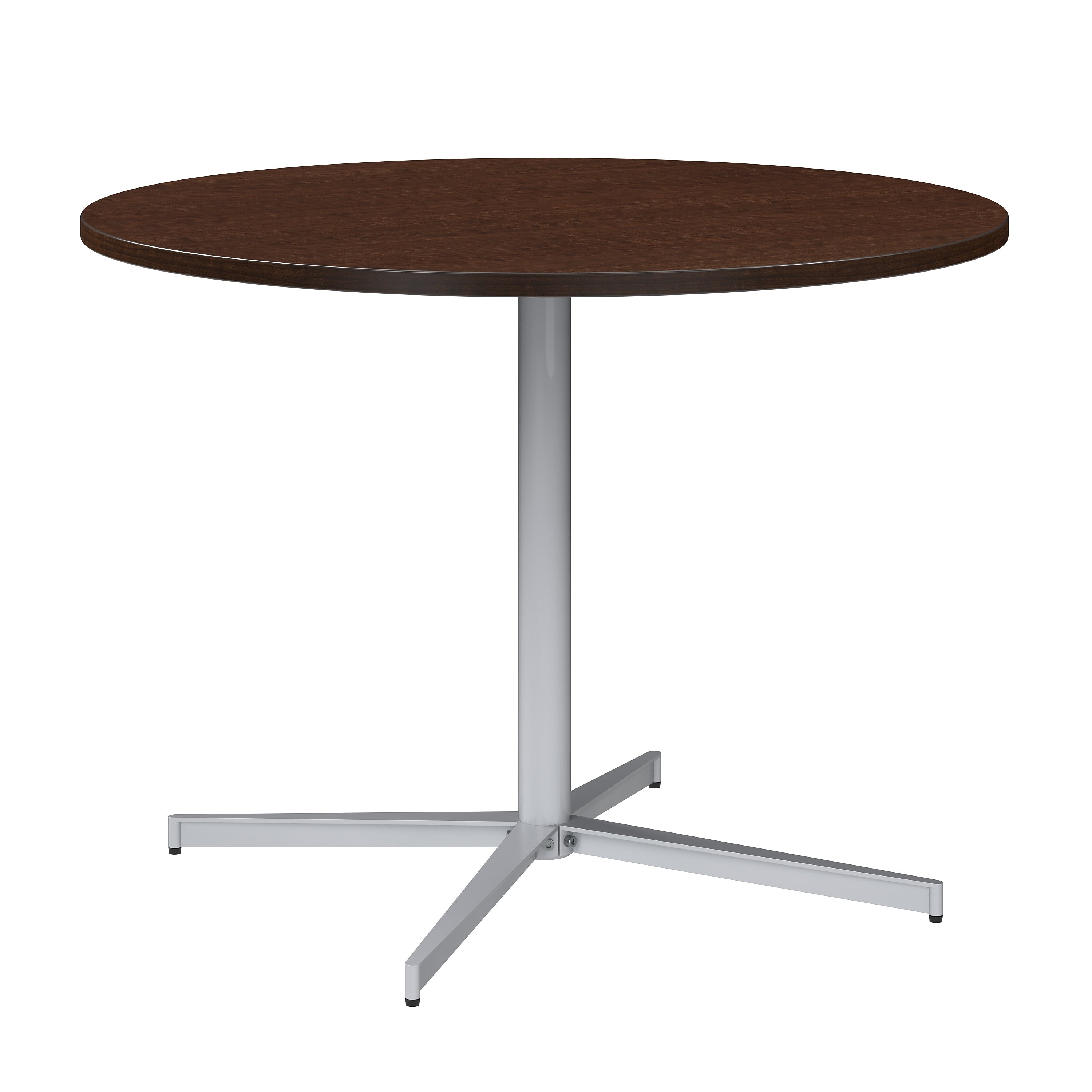 Bush Business Furniture 42" Round Conference Table, Mocha Cherry (99XTB42RMR)