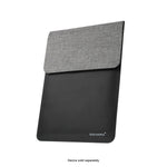 SaharaCase 14" Leather Laptop Sleeve with Wireless Charging, Black (LT00077)
