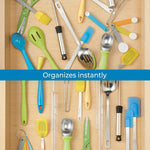 iDESIGN Plastic Deep Drawer Dividers, Clear, 2/Set (27929M2)