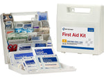First Aid Only Plastic First Aid Kit, ANSI 2021 Class A, 50 People, 184 Pieces (91329)