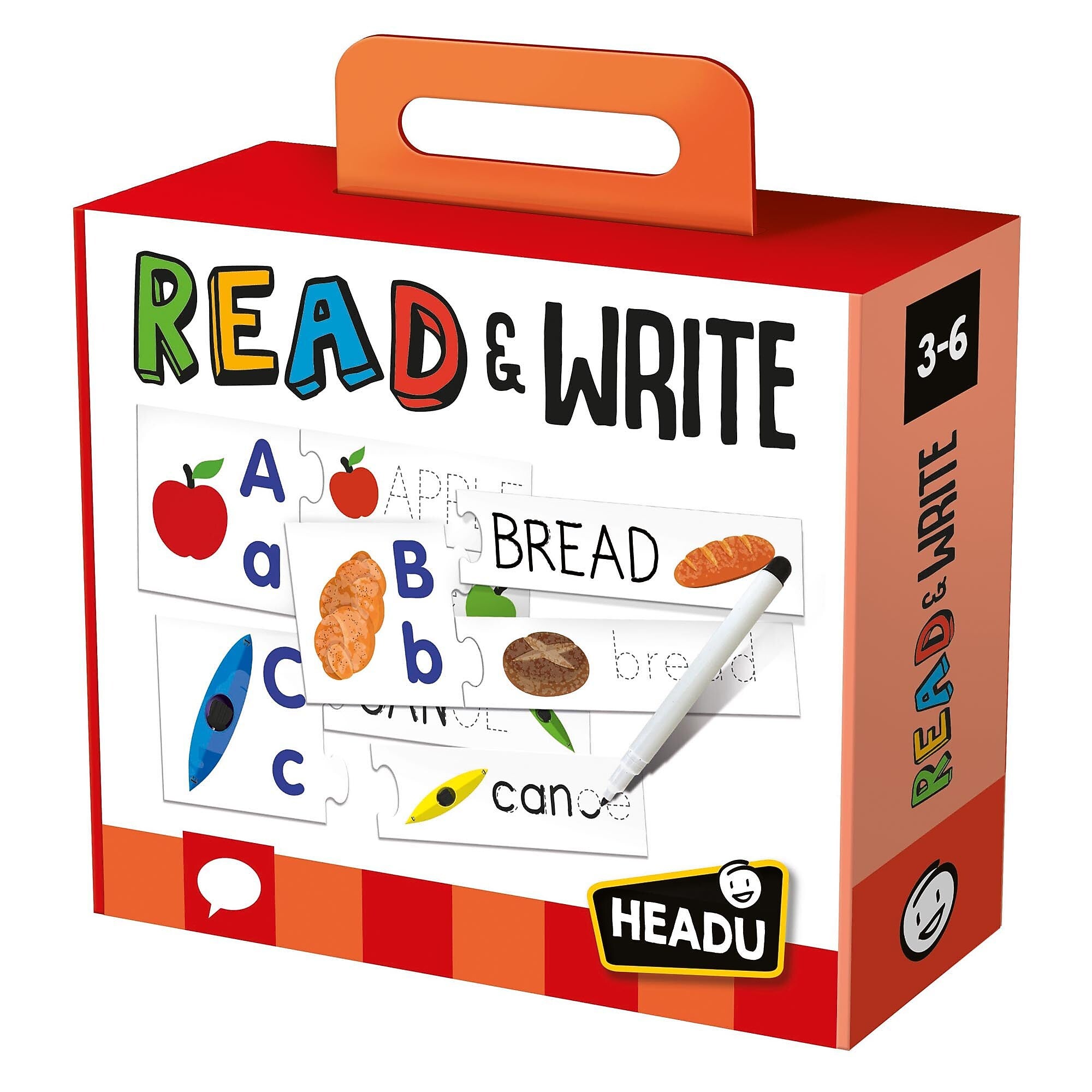 Headu Read & Write Puzzles, 79/Set (HDUEN20966)