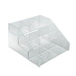 Azar Non-Specified Holder, 12" x 7", Horizontal, Table Top, Clear, Acrylic (326039)
