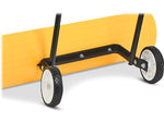 SnowEx Heavy-Duty Pusher Snow Shovel, 36"W Blade, Yellow/Black (SP-36WL)