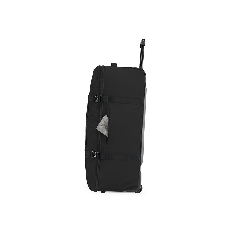 Bugatti Denver 32" Polyester Telescoping Travel Duffel with Wheels, Black (DUFW9532BU-BLA)
