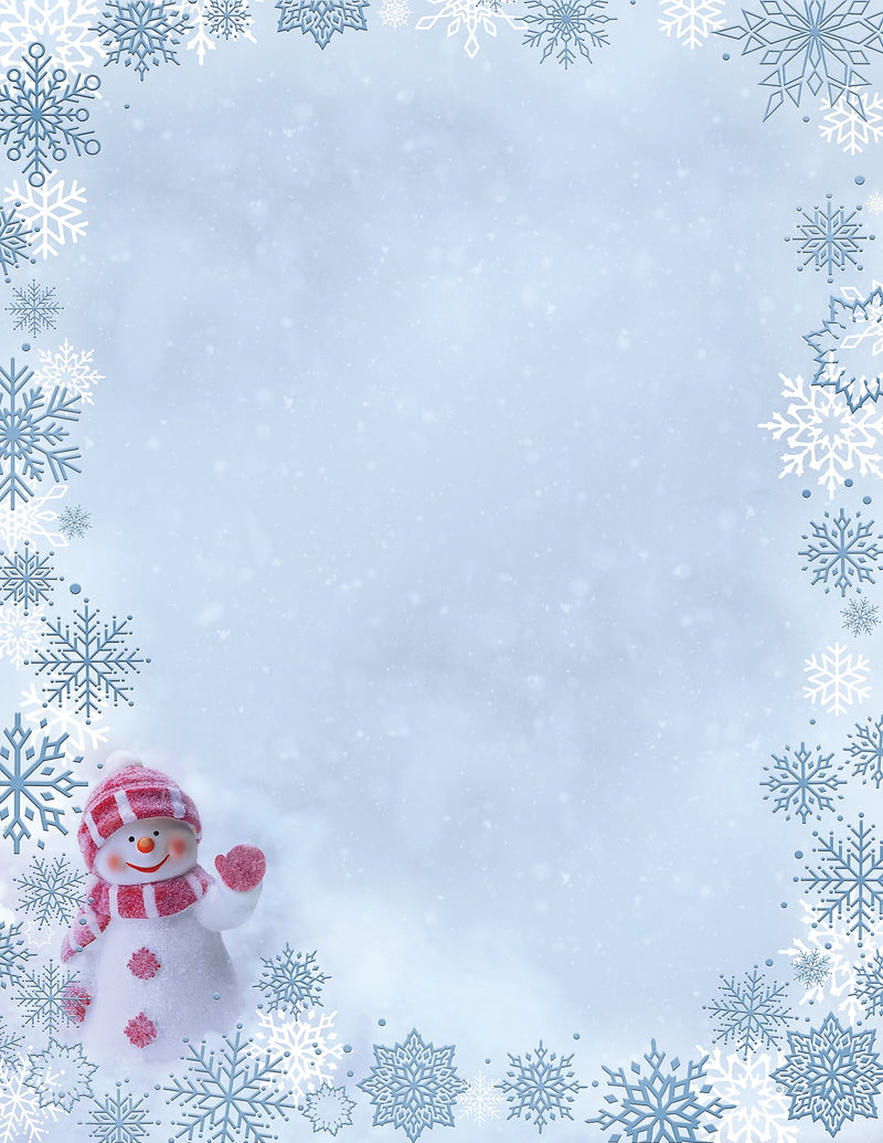 Great Papers! Stationery Letterhead Winter Holiday Magic, Multicolor, 50 sheets (2024038)