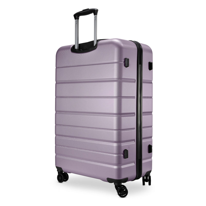 Skyway Luggage Epic 2.0 30" Hardside Suitcase, 8-Wheeled Spinner, Silver Lilac (780-28-536-4VP)