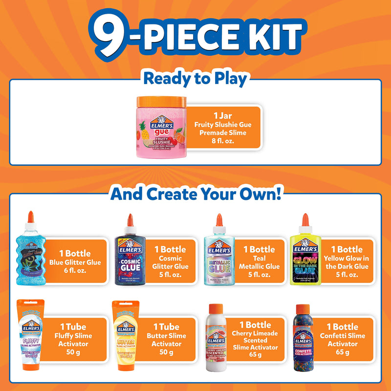 Elmer's All-Star Slime Kit, 9/Pack (2119929)