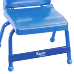 Kore Design Chair Fidget Silicone Kick Bands, Blue, 10/Pack (KD-KB0001)