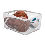 mDesign Steel Organizer, Matte White (25970)