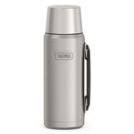 Thermos Icon Stainless Steel Vacuum Insulated Beverage Bottle, 40 oz., Matte Stainless (EAIS2102MS4)