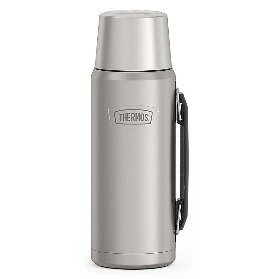 Thermos Icon Stainless Steel Vacuum Insulated Beverage Bottle, 40 oz., Matte Stainless (EAIS2102MS4)