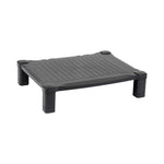 Mind Reader Adjustable Plastic Monitor/Laptop Stand, Black (PLMONST-BLK)