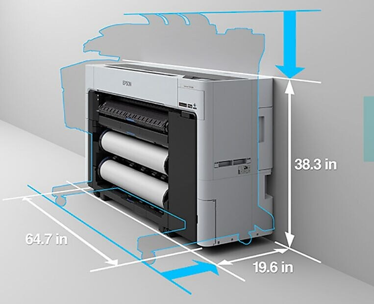 Epson SureColor T5770DR Color Inkjet Printer, Single-Function, Print (EPSSCT5770DR)