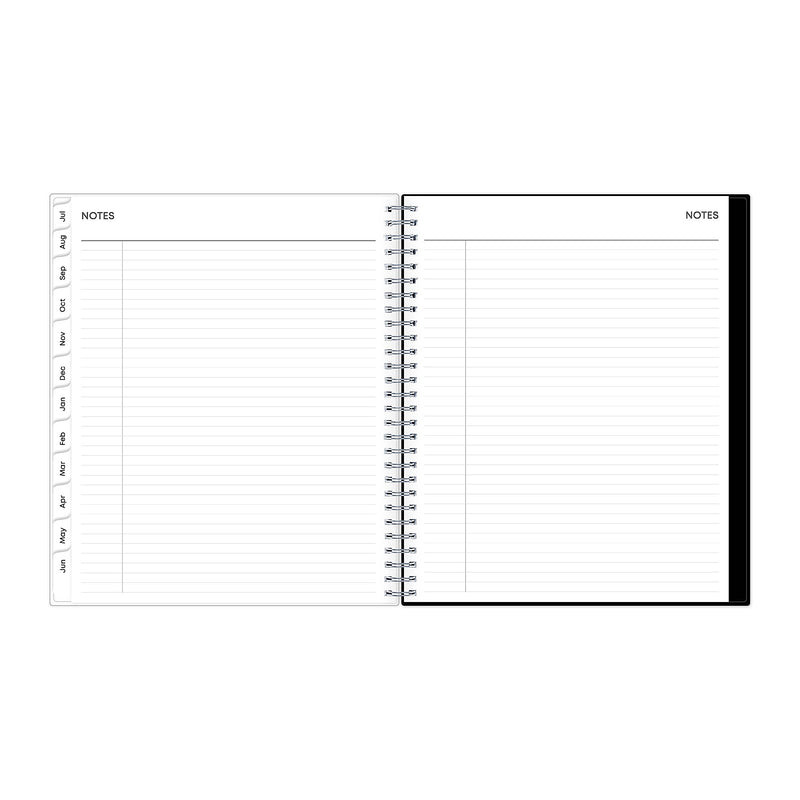2025-2026 Blue Sky Analeis 8" x 10" Academic Year Monthly Planner, Plastic Cover, Multicolored (130613-A26)