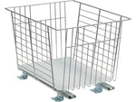 Household Essentials Glidez Steel Fruit Basket Organizer, Silver (25317-1)