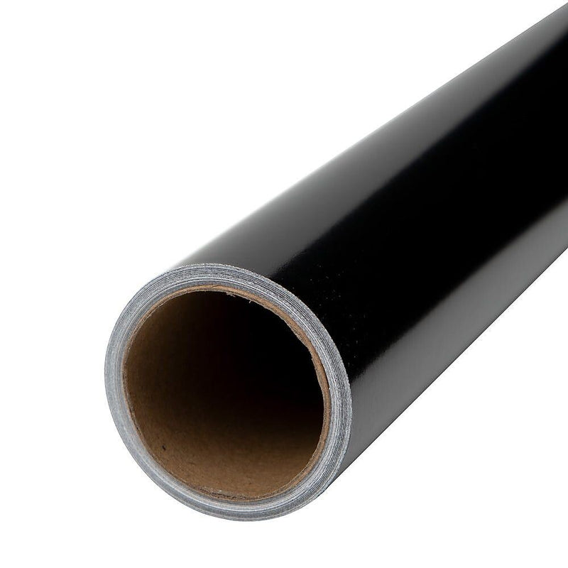 JAM Paper Wrapping Paper, 26.3 sq. ft., Black, 2/Pack(165S25263blg)
