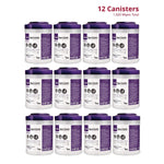 PDI Super Sani-Cloth Disinfecting Wipers, White, 160 Wipers/Canister, 12 Canisters/Carton (Q55172)