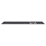 Apple Magic Keyboard with Touch ID and Numeric Keypad for Mac, Silver/Black (MXK83LL/A)