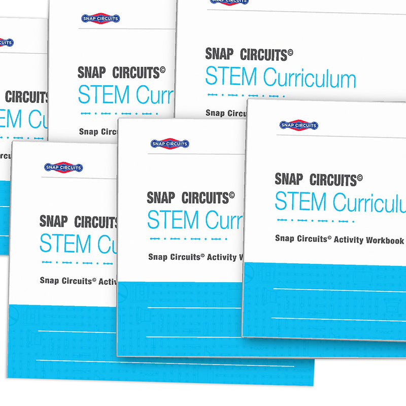 Elenco Snap Circuits Student Manual for STEM Classroom Activity Kit, 6/Pack (EE-SCSCWP6)
