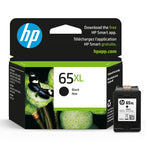 HP 65XL Black High Yield Ink Cartridge, Prints up to 300 Pages (N9K04AN#140)