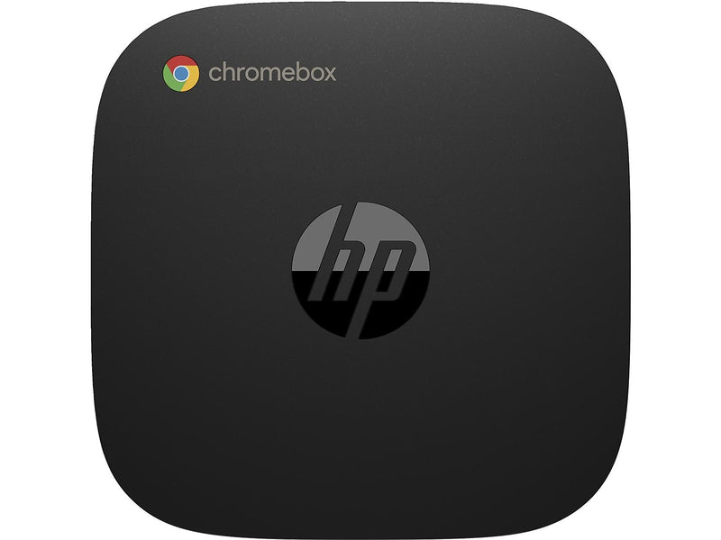 HP Chromebox G4 Desktop Computer, Intel Celeron 7305, 4GB Memory, 64GB SSD (8R2T3UT#ABA)