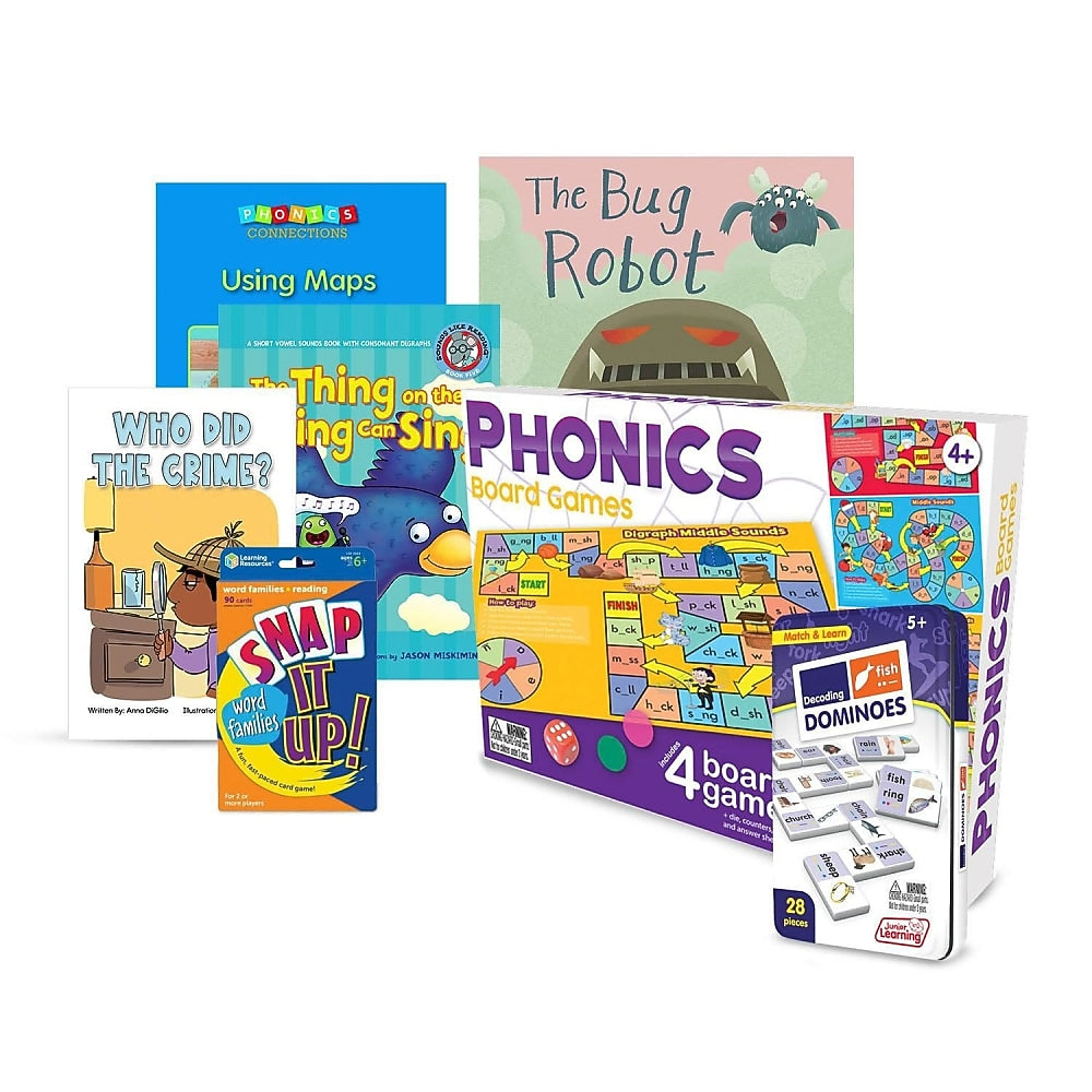 Science of Reading Decodables Book & Tool Kit, Assorted Colors (LR4523)