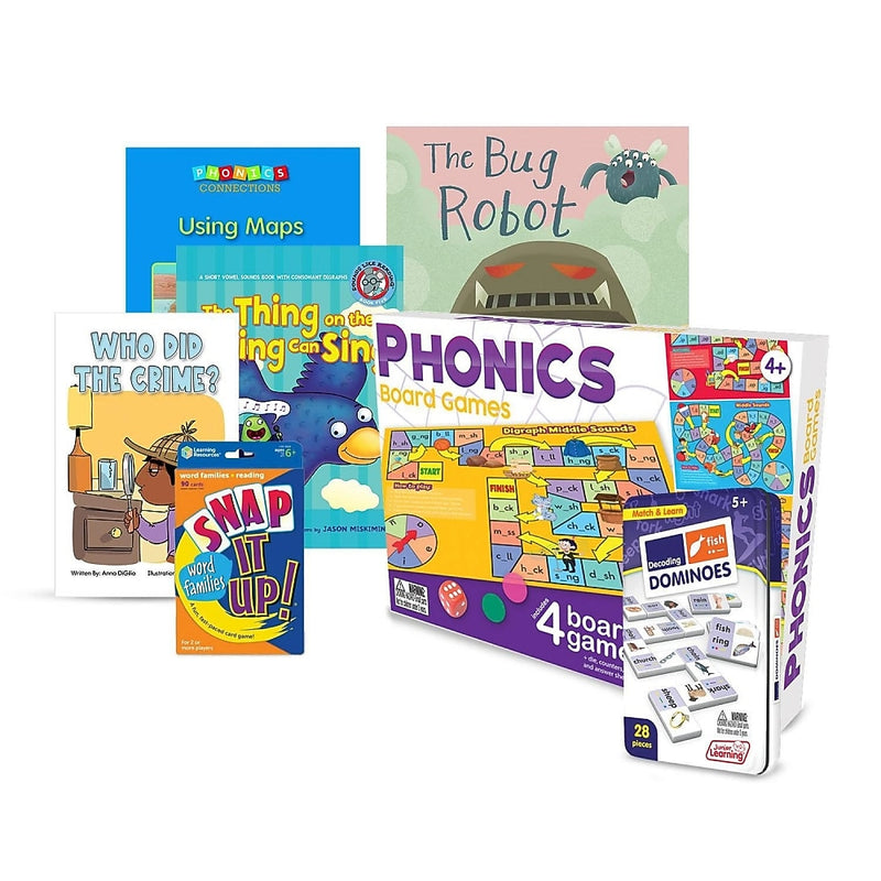 Science of Reading Decodables Book & Tool Kit, Assorted Colors (LR4523)