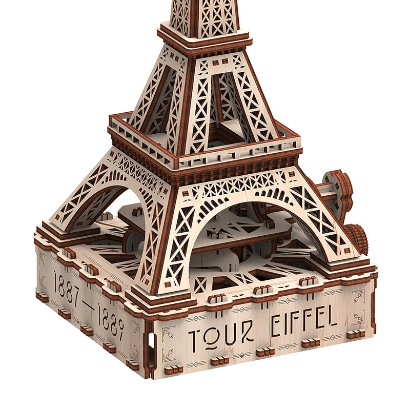 Mr.Playwood Eiffel Tower Eco-light 3D Wooden STEM Model, 163 Pieces/Set (AVRAV1612205)