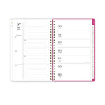 2025-2026 Blue Sky Sincerely Jules Helenora 5" x 8" Academic Weekly & Monthly Planner, Plastic Cover, Multicolored (155329)