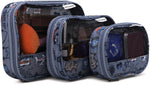 Life is Good 3-Piece Polyester Packing Cube Set, Multicolored (LOLP0001)