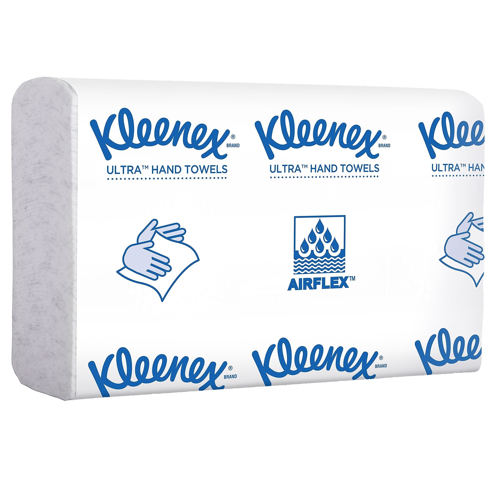 Kleenex Reveal Multifold Paper Towels, 2-Ply, White, 150 Sheets/Pack, 16 Packs/Carton (46321)