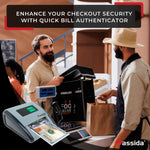 Cassida InstaCheck Counterfeit Detection Machine, Gray/Black (DIC)