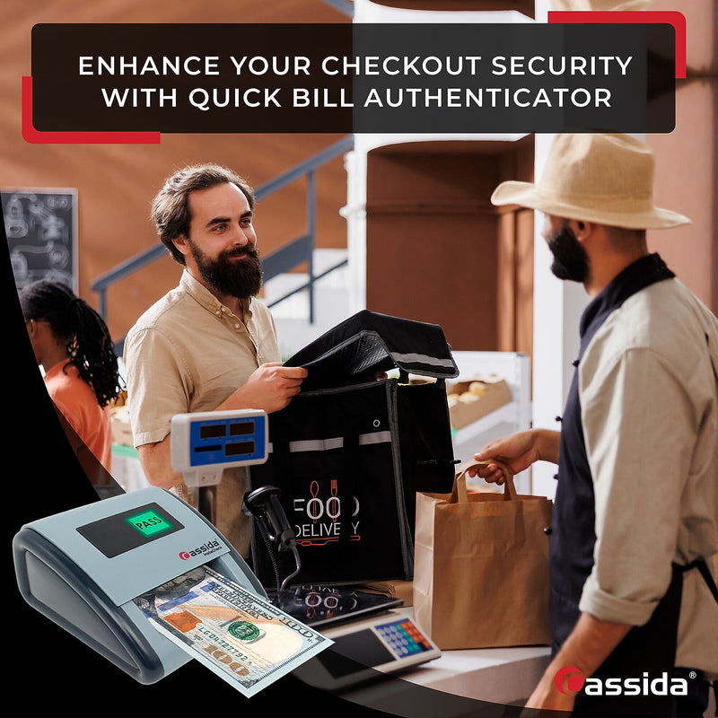 Cassida InstaCheck Counterfeit Detection Machine, Gray/Black (DIC)