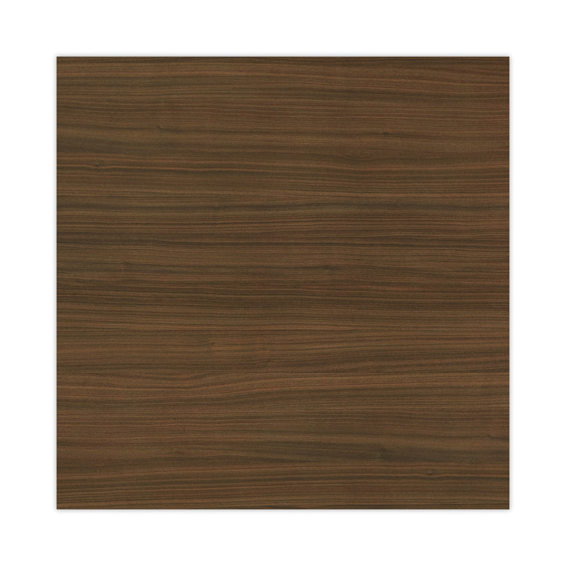 Alera Valencia Series Bookcase, 4-Shelf, 31-3/4"W, Modern Walnut