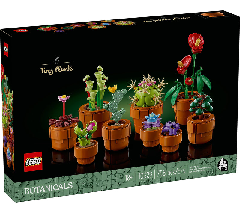 LEGO Botanicals Tiny Plants, 758 Pieces (10329)