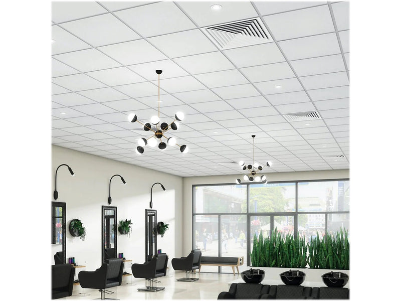 Armstrong DUNE Tegular Edge Ceiling Tile 15/16, 24" x 24", White, 16/Carton (BP1774)