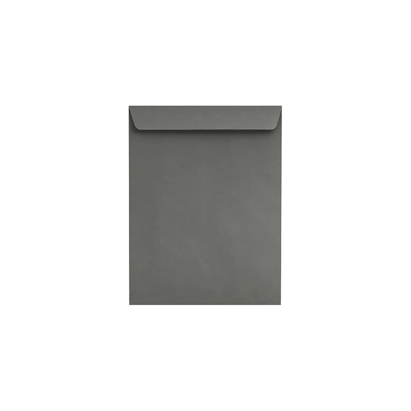 LUX 10" x 13" 80lbs. Open End Envelopes, Smoke Gray, 50/Pack (EX4897-22-50)