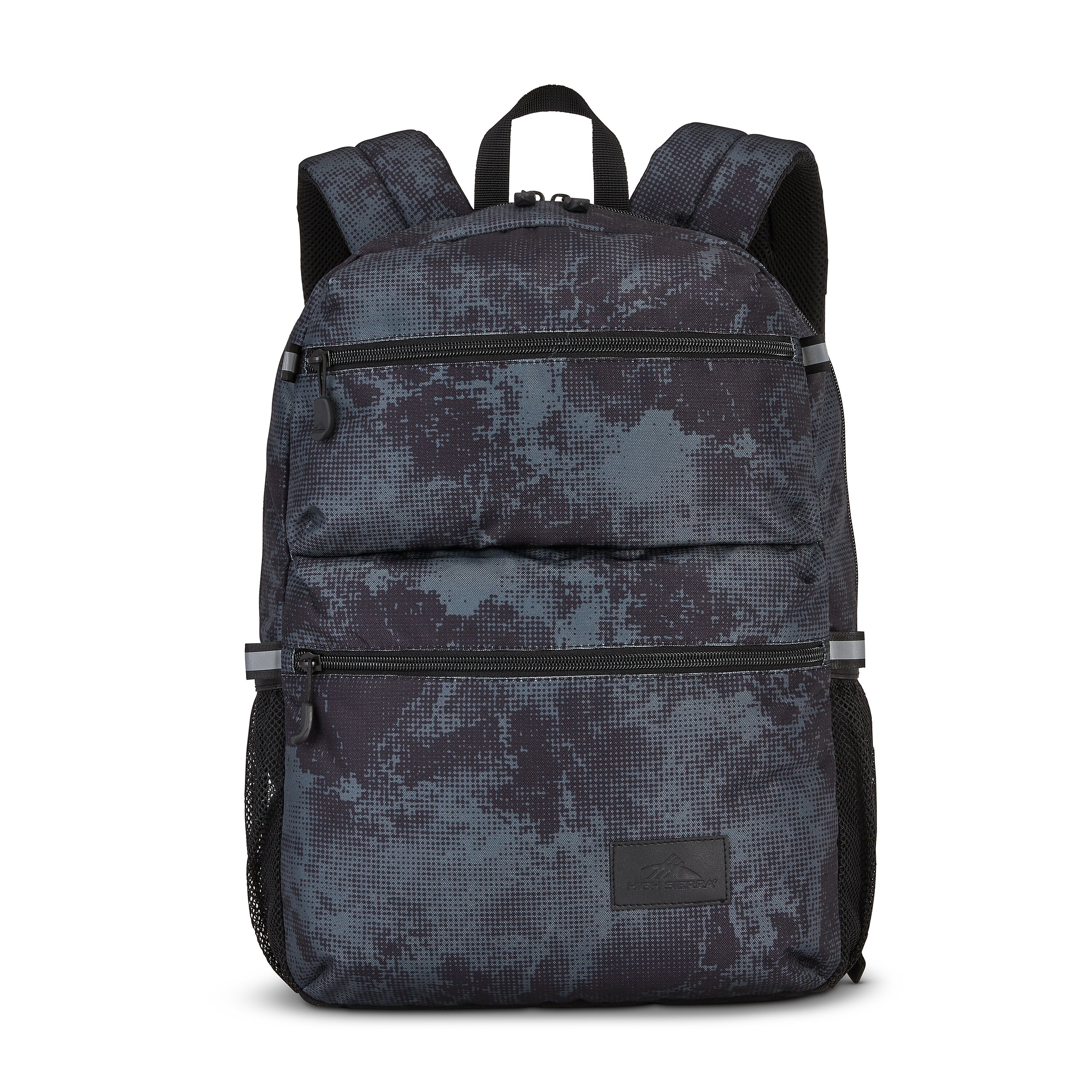 High Sierra Everclass Laptop Backpack, Medium, Charcoal Waves (150917-A325)