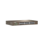Tenda 24-Port Gigabit Ethernet Unmanaged Switch, 1 Gbps Black (TEG1024D)