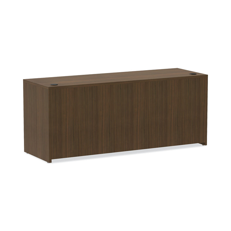 Alera® Valencia Series Credenza Shell, 70.88w x 23.63d x 29.5h, Modern Walnut