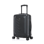 US Army FOX 20" Hardside Carry-On Suitcase, 4-Wheeled Spinner, TSA Checkpoint Friendly, Black (USLFOX00S-BLK)