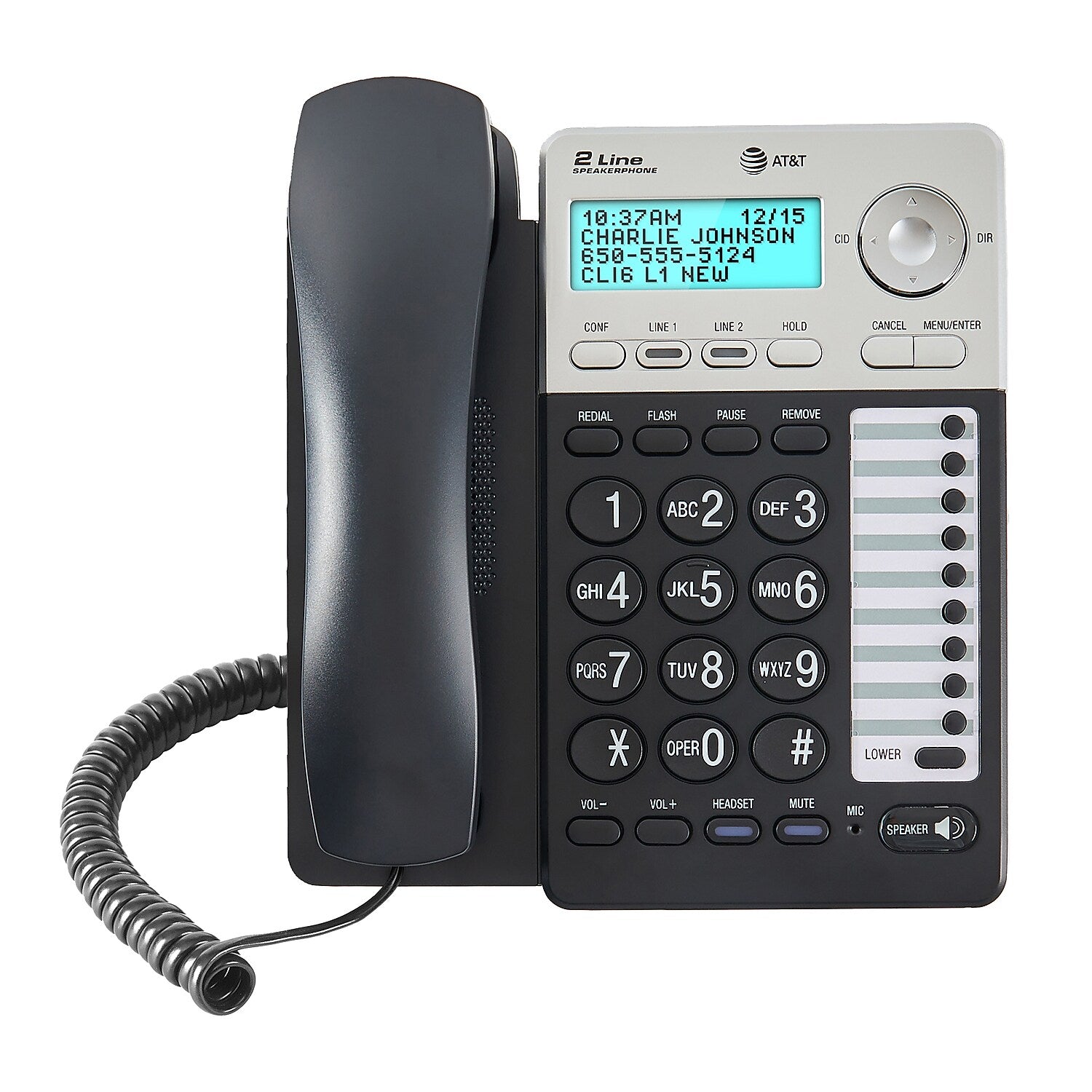 Ooma Home Office 2-Line VOIP Phone Bundle with Digital Answering, Black (HMOFBNDL)