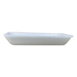 GEN Meat Trays, #3P, 8.7 x 6.6 x 1.1, White, 400/Carton