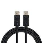 VisionTek 6.56' DisplayPort to DisplayPort Cable, Male to Male, Black (901211)