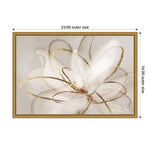 Amanti Art Transparent Beauty III (Floral) by Eva Watts Framed Canvas Wall Art Print, 23" x 16" (A42675040764)