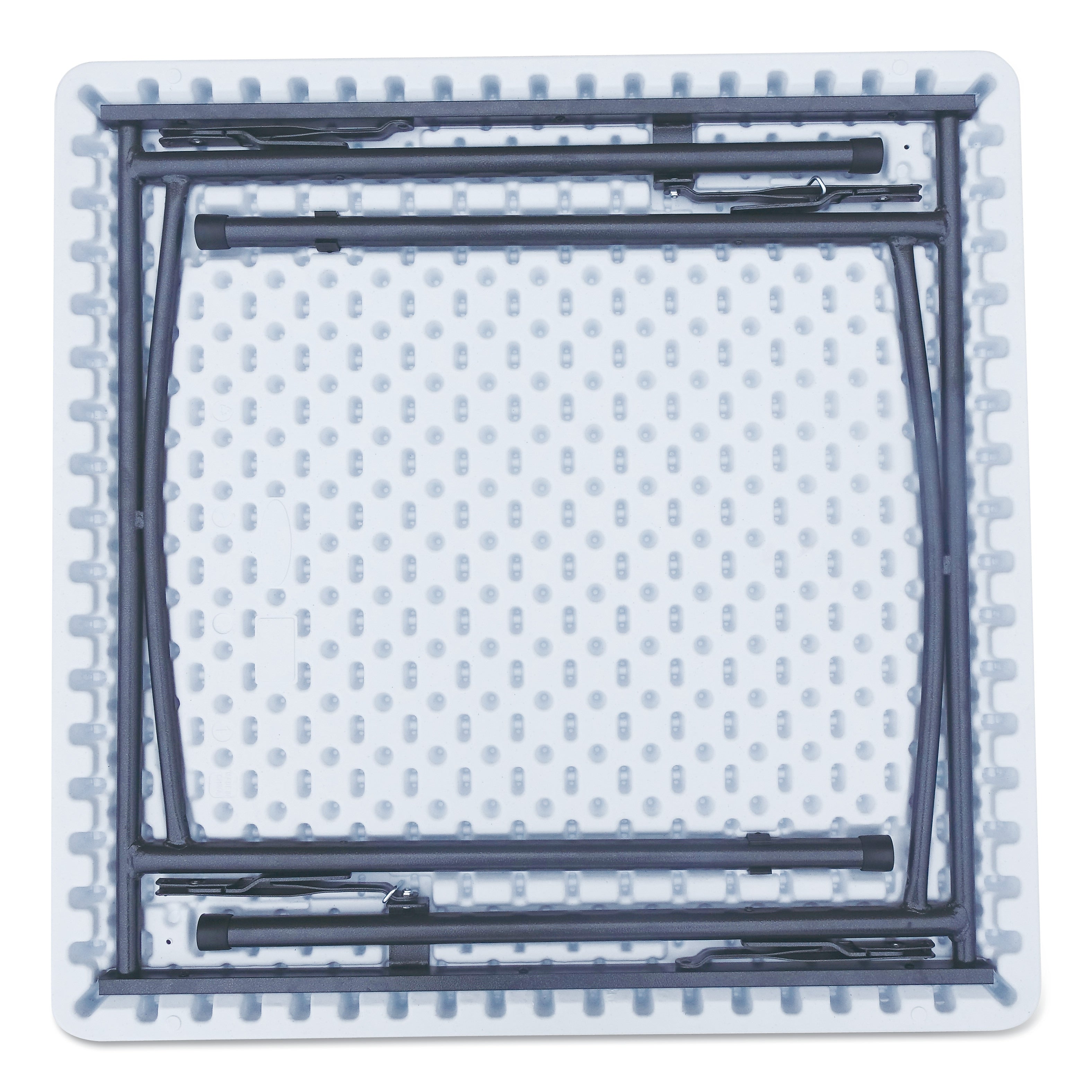 Alera® Square Plastic Folding Table, 36w x 36d x 29.25h, White (ALEPT36SW)