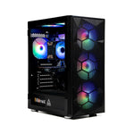 Skytech Gaming Storm Desktop Computer, AMD Ryzen 5 5600G, 16GB RAM, 1TB SSD, Intel Arc A380 6GB Graphics, Windows 11, Black