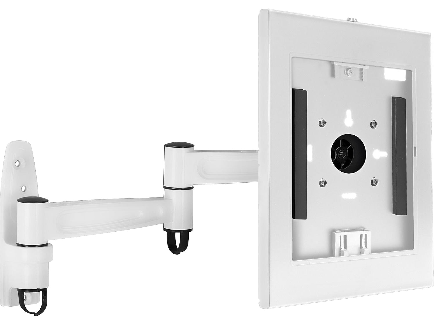 Mount-It! Adjustable Anti-Theft iPad Wall Mount with Swing Arm, White (MI-3774W_G10)