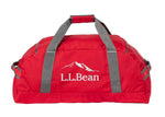 L.L.Bean Adventure 27" Polyester Travel Duffel, Dark Red (1000209458)